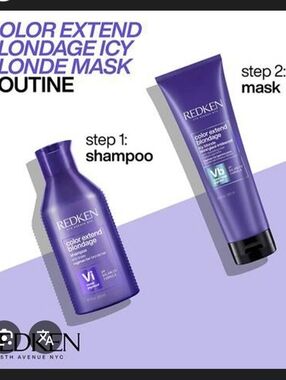 Redken BLONDAGE Color Extend Blondage Duo SHAMPOO ANS MASK NEW FULL SIZE3